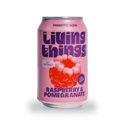 Living Things Raspberry & Pomegranate 4x330ml