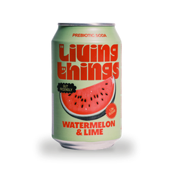 Living Things Watermelon & Lime 4x330ml