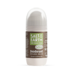 Oud & Bergamot Natural Refillable Roll-On Deodorant