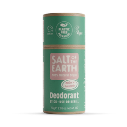 Melon & Cucumber Natural Deodorant Stick - Use or Refill