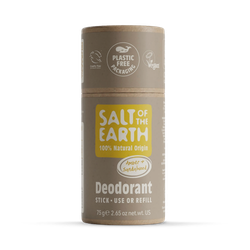 Amber & Sandalwood Natural Deodorant Stick - Use or Refill