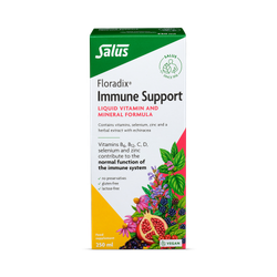 Floradix Immune Support Liquid Vitamin and Mineral Formula.