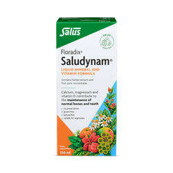 Saludynam Multi Mineral Liquid Formula.