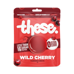 THESE Sweets - Ultra low sugar gummies - Wild Cherry 45g