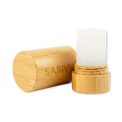 Sabivu Mineral Crystal Deodorant In Bamboo Fragrance Free 60g
