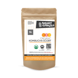 Freshly Fermented - Organic Kombucha SCOBY Starter - 5 Litre