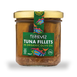Fish4ever Azores Tuna Fillets in Organic Olive Oil 150g