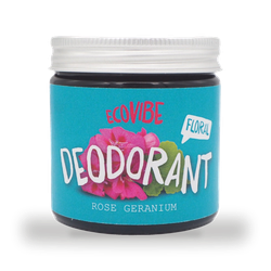 Natural Deodorant Balm (with Essential Oils - Rose Geranium)