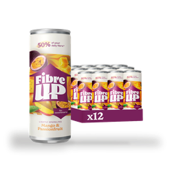 Fibre UP Mango & Passionfruit Soft Drink 12 x 250ml