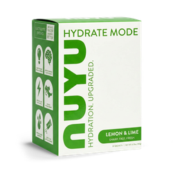 NUYU Hydrate Mode Lemon & Lime Electrolytes 30 Sachets
