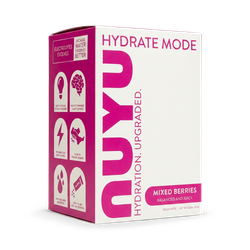 NUYU Hydrate Mode Mixed Berry Electrolytes 30 Sachets