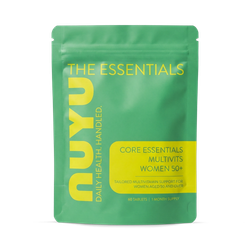 NUYU Core Essentials Women's 50+ Multivitamin 60 Tablets