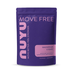 NUYU Move Free Magnesium Citrate Capsules 60 Capsules