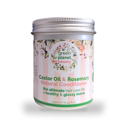 Green Planet Beauty Castor Oil & Rosemary Natural Conditioner 250ml