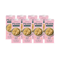 Plenish Organic Zero Sugar Gluten Free Oat Milk 8x 1L