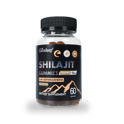 careleaf Sugar-Free Shilajit Gummies Berry Flavor 60 Gummies