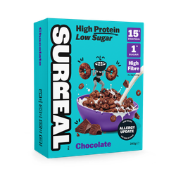 Surreal High Protein Hoops Chocolate 240g