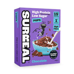 Surreal High Protein Pops Chocolate 240g