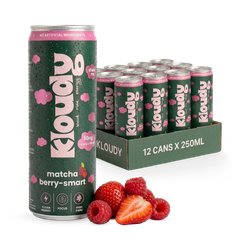 Berry Smart Functional Matcha Energy Drink 12 x 250ml