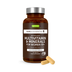 Igennus High-Absorption Methylated Multivitamin & Minerals for Women 50+, 60 Tablets