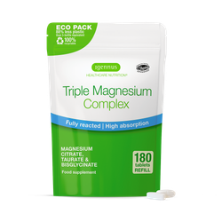Igennus Advanced Triple Magnesium Complex with Glycinate, Citrate & Taurate, 180 Tablets