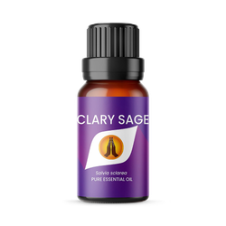 Clary Sage Pure Essential Oil - 10ml