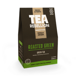 Tea Rebellion Easy Brewing Everyday Green Tea Without Bitterrness 12 Biodegradable Pyramid Bags