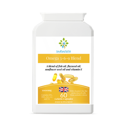 InfiniVit Omega 3-6-9 Blend 60 Capsules