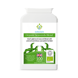 InfiniVit Organic Seaweeds Blend 100 Capsules
