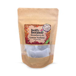 Holly Botanic Strawberry & Lemon Verbena Tisane | 15 Tea Bags