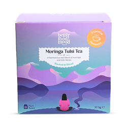 Better Food Mood Moringa Tulsi Tea 15 Herbal Tea Bags