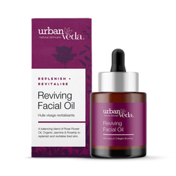 Urban Veda Reviving Facial Oil, Anti Ageing Cacay & Shatavari Skin Elasticity Treatment for Mature Skin 30ml