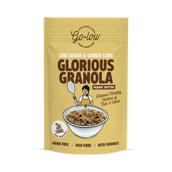 Go Low Glorious Granola Peanut Butter, Low sugar & Keto, Gluten free 240g