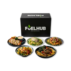 FuelHub High-Protein Fresh Meal Box - 5 Premium Ready Meals - Delivery Sunday 30th August