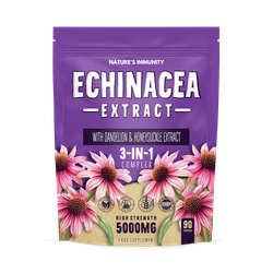 Echinacea Capsules with Dandelion and Honeysuckle - 90 Capsules