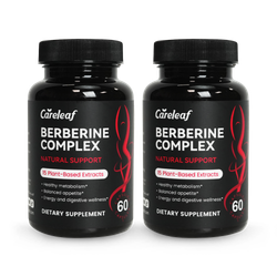 Careleaf Berberine Complex Capsules 2 x 60 Capsules