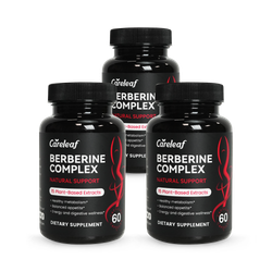 Careleaf Berberine Complex Capsules 3 x 60 Capsules