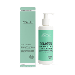 Anti-Ageing Pore Control Cream Cleanser with Salicylic Acid & Niacinamide 200ml