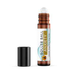 Anxiety - Roller Ball Pulse Point - Aromatherapy Roll On Essential Oil - 10ml