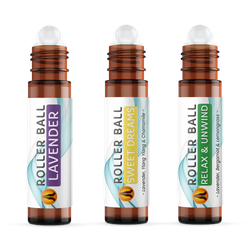 3pk Sleep Roller Ball Gift Set - Sweet Dreams Roll On Aromatherapy Essential Oil - 10ml