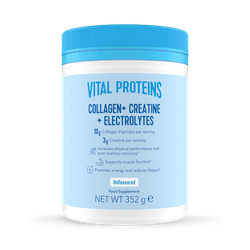 Vital Proteins Collagen+Creatine Electrolytes Unflavoured 352g