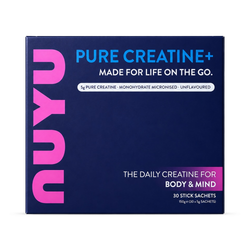 NUYU Pure Creatine+ Micronised Creatine Monohydrate 5g 30 Sachets