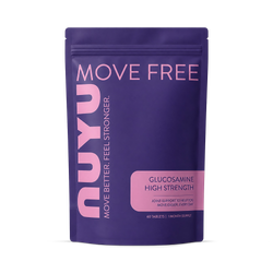 NUYU Glucosamine Sulphate 1500mg with Manganese & Vitamin C Joint Support 60 Tablets