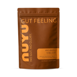 NUYU Pro Biotic 10 Billion CFU 7-Strain Live Cultures with Inulin 60 Capsules