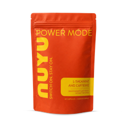 NUYU L-Theanine & Caffeine Focus & Energy 60 Capsules