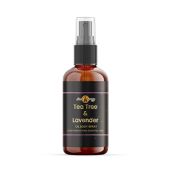 Tea Tree & Lavender Body Spray - Soothing Natural Bite Relief Aromatherapy - 10ml