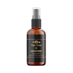 Tea Tree & Lavender Body Spray - Soothing Natural Bite Relief Aromatherapy - 100ml