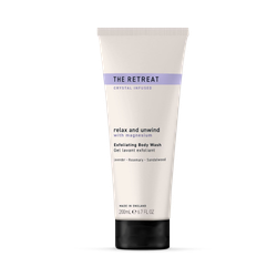 THE RETREAT  Relax and Unwind Exfoliating Body Wash 200ml