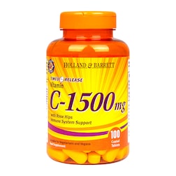 Holland & Barrett Vitamine C Timed Release, 1500mg (100 Tabletten)