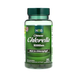Holland & Barrett Chinese Chlorella Rich in Chlorophyll 120 Tablets 3000mg